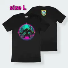 【限定品】ポケモンGO ワイルドエリア長崎 限定Tシャツ L オーロンゲ 夜光