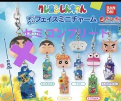 クレヨンしんちゃん ゆらゆらフェイスミニチャーム 5種セット