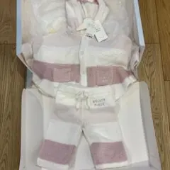 ジェラートピケ キッズ　ポンチョ　ズボン