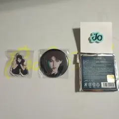 &TEAM JO アクリルキーホルダー 缶バッジ