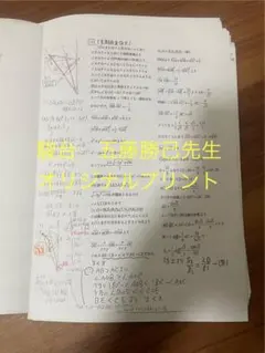 全50題程度 数学 アドヴァンス数学 駿台 三森司 解答 研究問題 - メルカリ