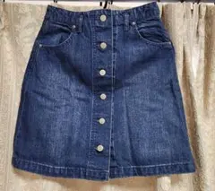 デニムスカート Sサイズ ボタンフロント
