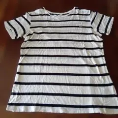 DIESEL ボーダー柄 半袖Tシャツ メンズ