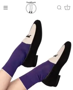 kiwanda キワンダ Tipsy Socks Bloody Purpleのサムネイル