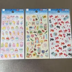 【日本の夏】 夏の風物詩 金魚 かき氷のサムネイル