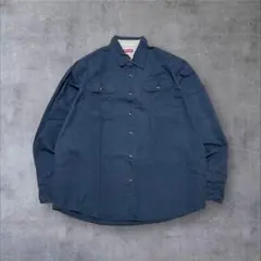 あ*き様 【US輸入】アメリカ古着Wranglerダブルポケットワークシャツメン