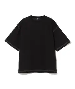 【美品】BEAMS ビッグシルエット ステッチTシャツ ブラックのサムネイル