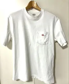 【週末価格】DANTON ダントンレディースTシャツ　ホワイト サイズ40【L】のサムネイル