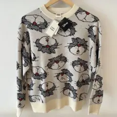 タグ付き ニット