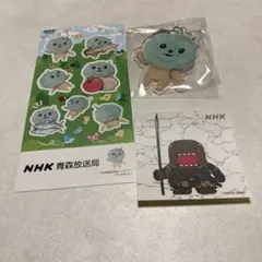 NHK 青森放送局 シャモリ アクリルキーホルダー ステッカーセット