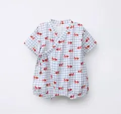 zara ベビー 金魚柄 甚平ロンパース 1-3m(62cm)