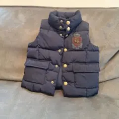 RALPH LAUREN　ネイビー　 ダウンベスト　110cm