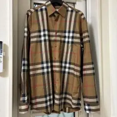 BURBERRY チェック柄 長袖シャツ Lサイズ