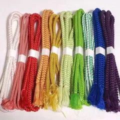 し*ら様 (0944)帯締め 10点 まとめ売り 帯紐 着物 和装 小物