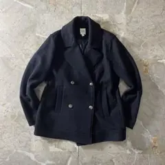 GAP ウール ピーコート メタルボタン アーカイブ ミリタリー トラッド 黒