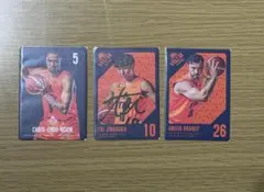 ベルテックス静岡　Bリーグ　ベルティ　選手カード　非売品　ファンクラブ　サインのサムネイル