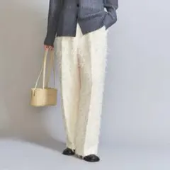 【BEAUTY＆YOUTH】フリンジ ワイドパンツ/M