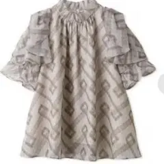 スナイデルSustainableオーガンシースルーブラウス