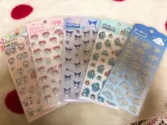 サンリオ ぷくっとシール 5種類セット