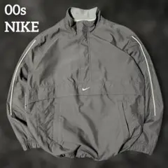 よ*せ様 90s 00s NIKE プルオーバー ハーフジップナイロンジャケット