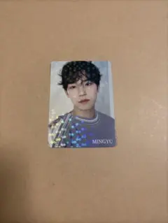 SEVENTEEN セブチ CARATブース 更新特典 ミンギュ　mingyu