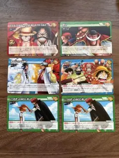 ONE PIECE ミラクルバトルカードダス 6枚セットのサムネイル