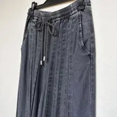 CYNICAL シニカル　テンセルデニム　プリーツパンツ　M