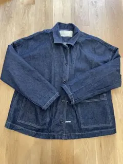 最終値下げHARVESTY ダークデニム カバーオール　Gジャンデニムジャケット