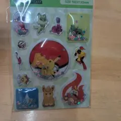 ポケモン　シール　韓国ダイソー