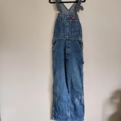Dickies ディッキーズ デニム オーバーオール 80s USA製のサムネイル