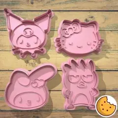 サンリオ ハローキティ＆フレンズ クッキー型 4点セット