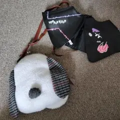 USJ スヌーピー 限定 グッズ つけ襟 ポシェット