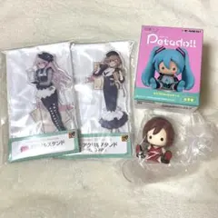 ペタドール MEIKO 巡音ルカ アクスタ フィギュア