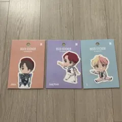 【公式】BTS ジミン　ジョングク　V デコステッカー 3枚セット