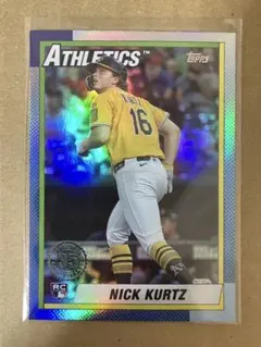 2025 topps update series NICK KURTZ RC