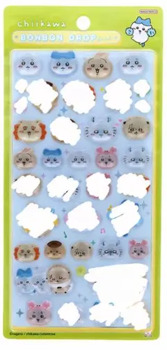 ちいかわ ボンボンドロップシール　みんな・ニコニコ