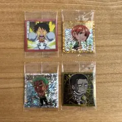 ワンピース　ウエハースシール　4枚セット