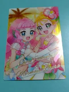 【開封済】プリキュア ウエハースカード　AR キュアサマー＆ローラ