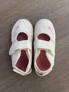NIKE エアリフト キッズ 14cm ホワイト×ピンク