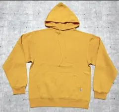 90s RUSSELL ATHLETIC フーディー スウェット パーカー 無地