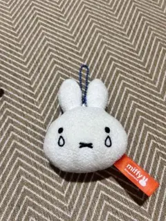 ミッフィー ぬいぐるみキーホルダー　泣き