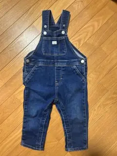 H&M デニムオーバーオール 9-12M