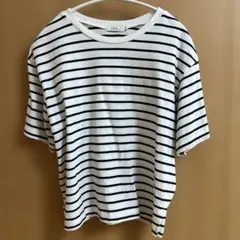 earth music&ecology ボーダーTシャツ Sのサムネイル