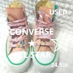 CONVERSE ALL STAR コンバース オールスター ハイカット ピンクのサムネイル