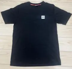 ALPHA Tシャツ ブラック LARGE