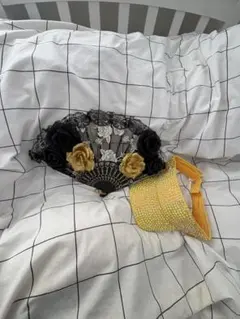 体育祭 盛り髪 グッズ 黄色 ひかる