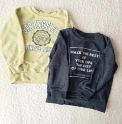 BREEZE　トレーナー2点セット 120cm