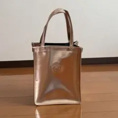 STARBUCKS メタリックゴールド トートバッグ