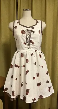 Ank Rouge MeltChocolate ジャンパースカート JSK