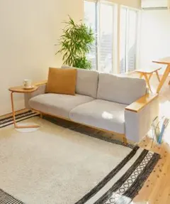 アーバンリサーチ ドアーズ BOTHY Frame Sofa 2P オーク無垢材 - メルカリ